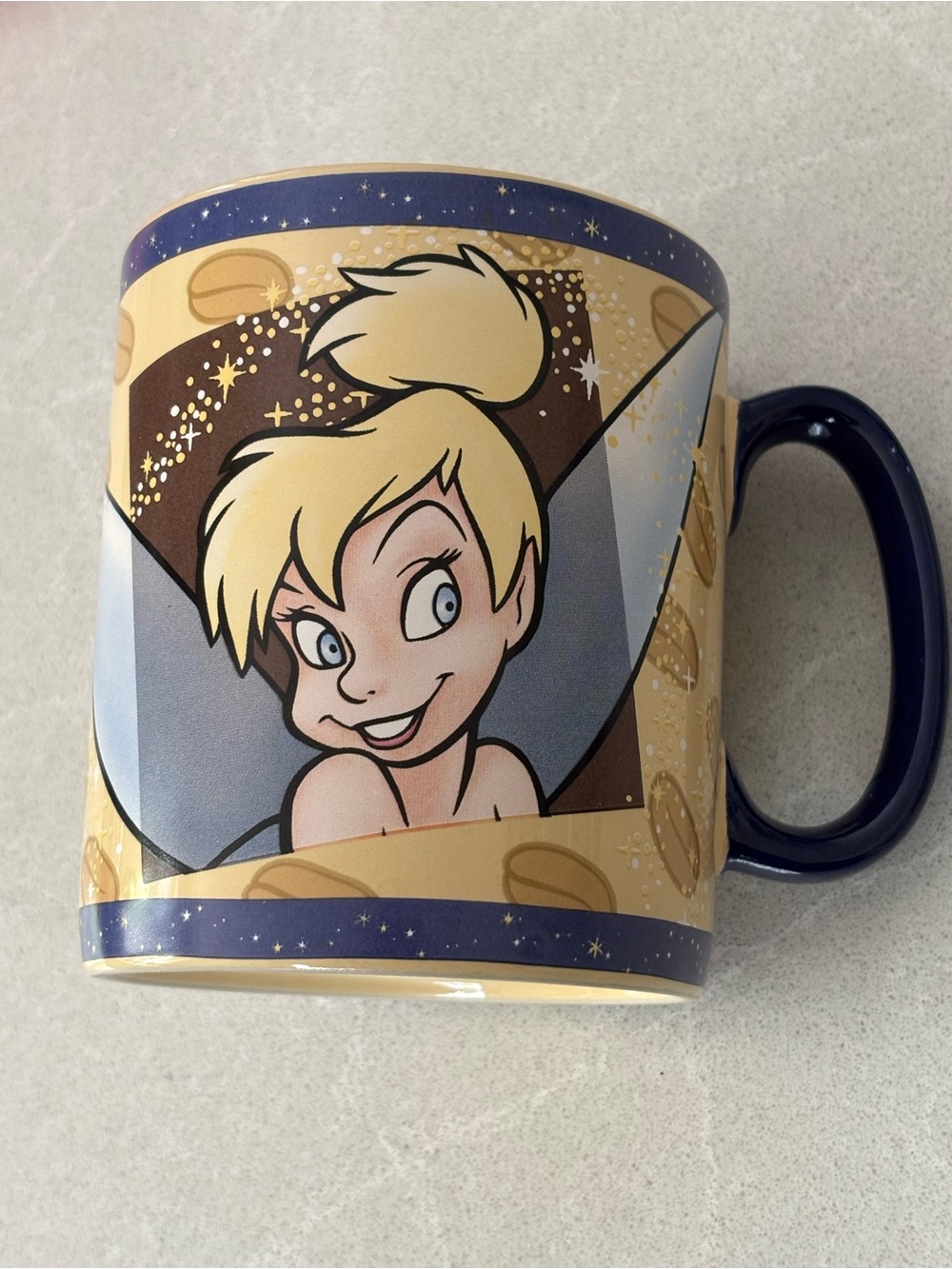 Disney Parks Tinker Bell "Magical Mornings" Jumbo Coffee Mug